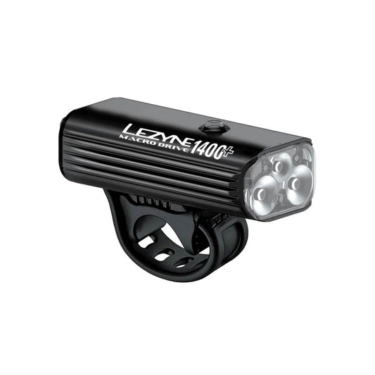 LEZYNE MACRO DRIVE 1400+ FRONT Light - Black-Front Lights-4710582551604