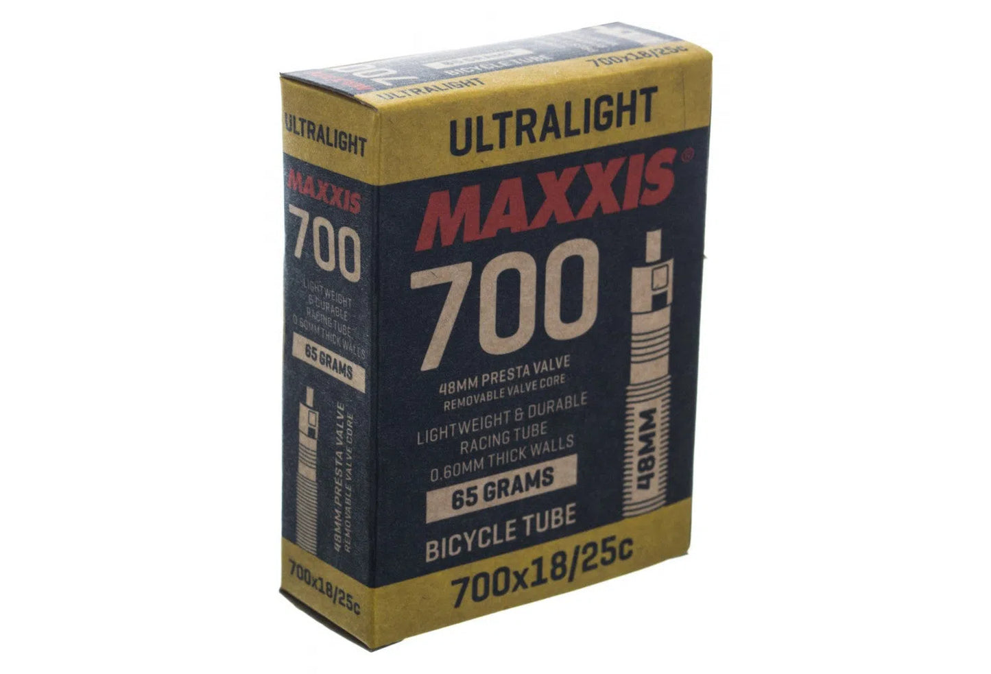 MAXXIS Tube Ultralight 700x23/32 - 48mm-Spare Tubes-4717784038742