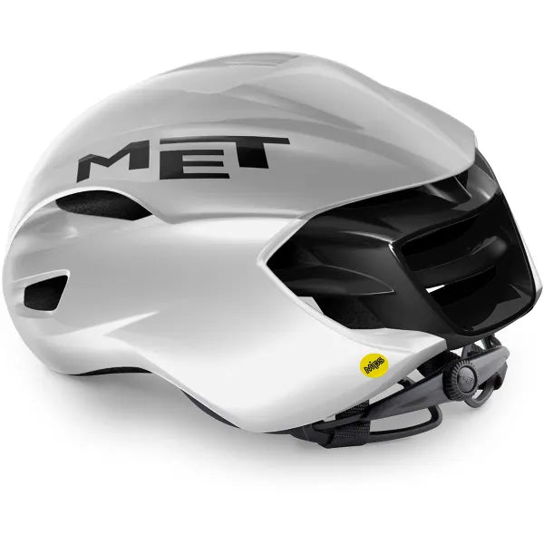 MET Cycling Helmet Manta MIPS - White/Grey-Velodrom CC