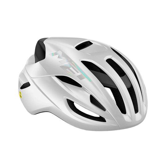 MET Rivale MIPS Cycling Helmet - Glossy White-8015190269702