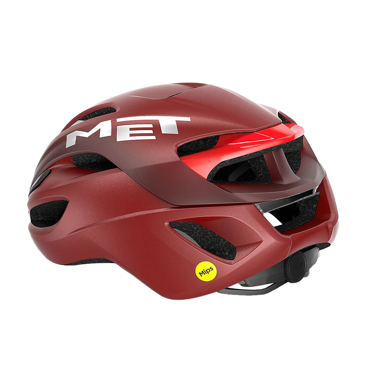 MET Rivale MIPS Cycling Helmet - Red Matt-