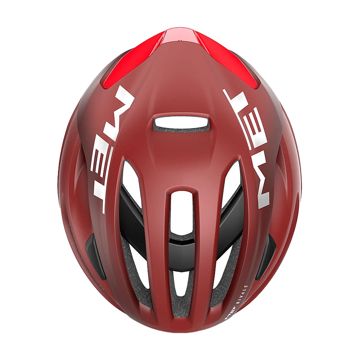 MET Rivale MIPS Cycling Helmet - Red Matt-