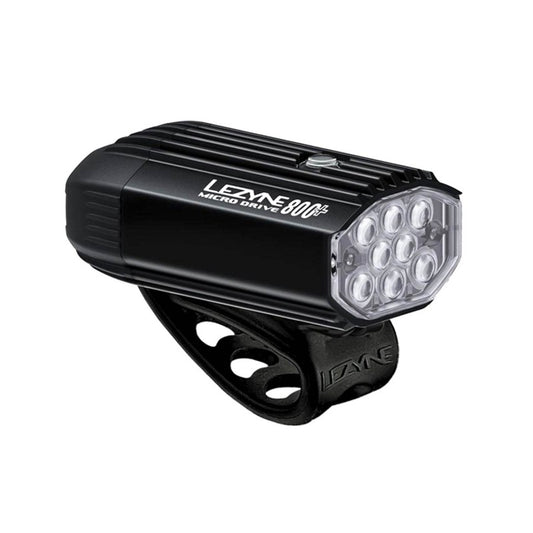 LEZYNE MICRO DRIVE 800+ FRONT Light - Black-Front Lights-4710582551574