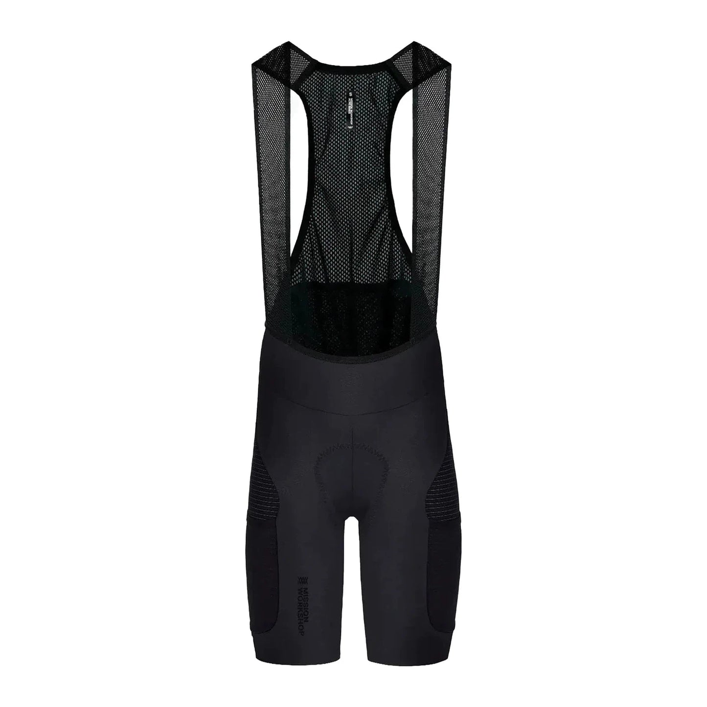 MISSION WORKSHOP Pro Bib Shorts - Black-Bib Shorts-67776134