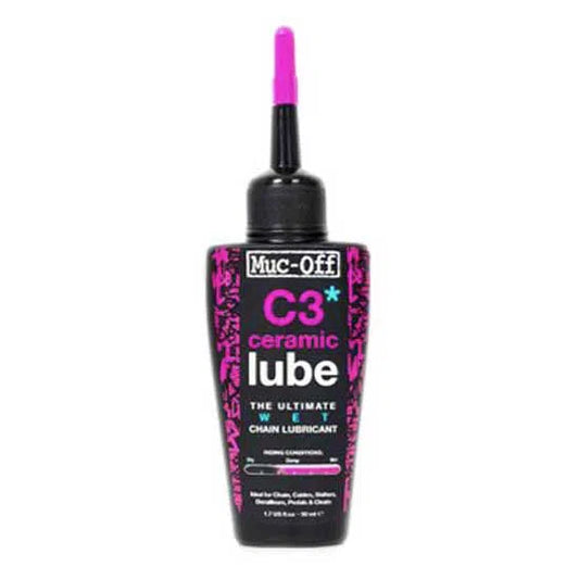 MUC OFF C3 Ceramic Lube Premium Wet - 50ml-Lubricants-5037835869002