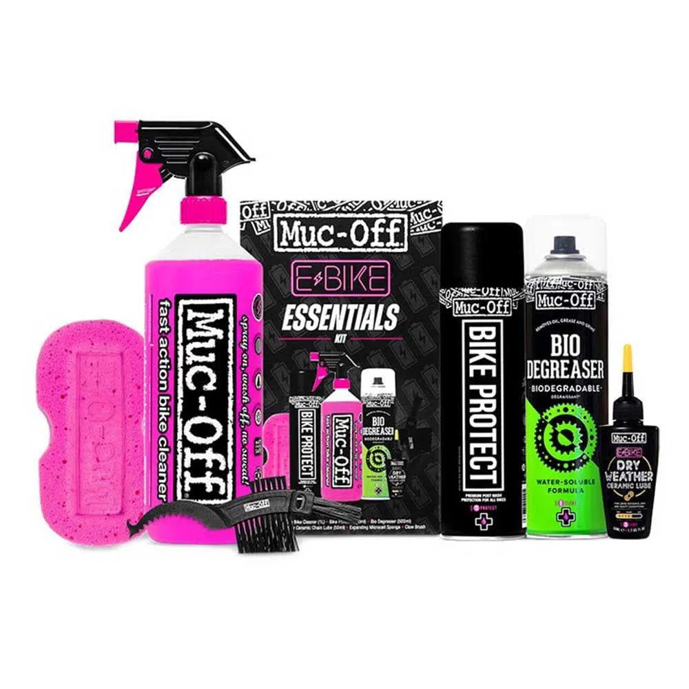 Muc Off Essentials EBike Kit - Maintenance-Cleaning Packs-78566022