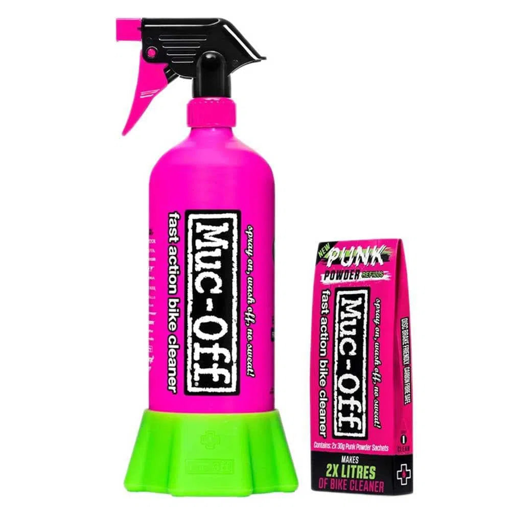 MUC OFF PUNK POWDER + BOTTLE "FOR LIFE" - 4 units-Cleaning Products-78926470