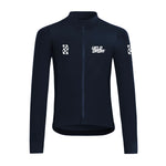 VELODROM RaceDay 2.0 Thermal Long Sleeve Jersey - Navy/White