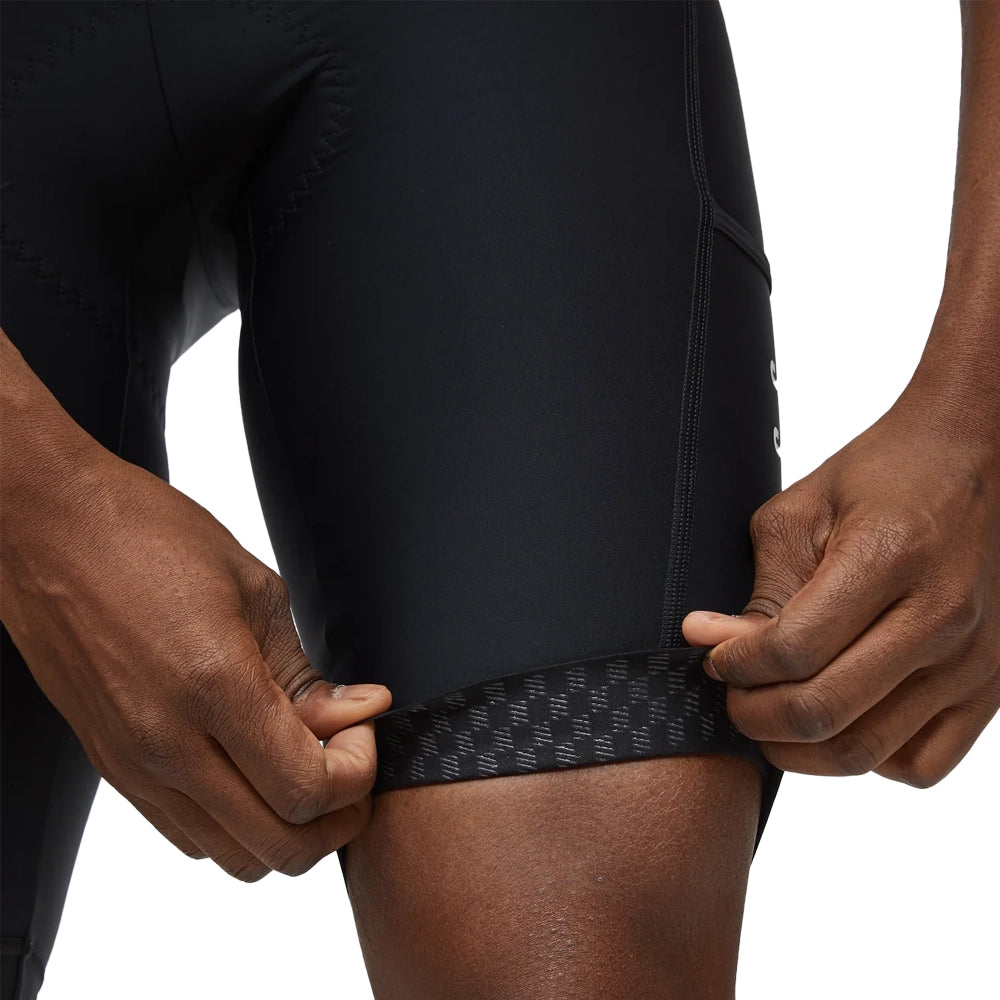 NDLSS Cargo Bib Shorts - Black-Bib Shorts-