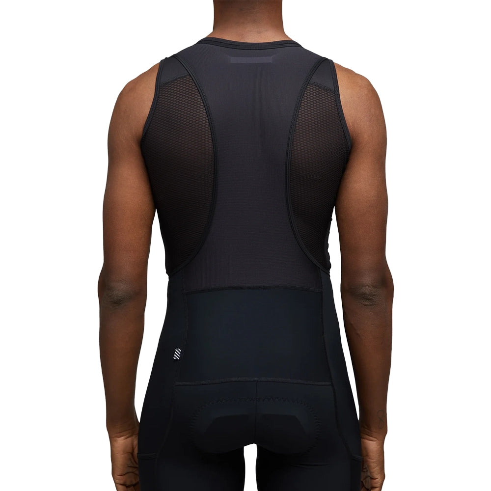 NDLSS Cargo Bib Shorts - Black-Bib Shorts-