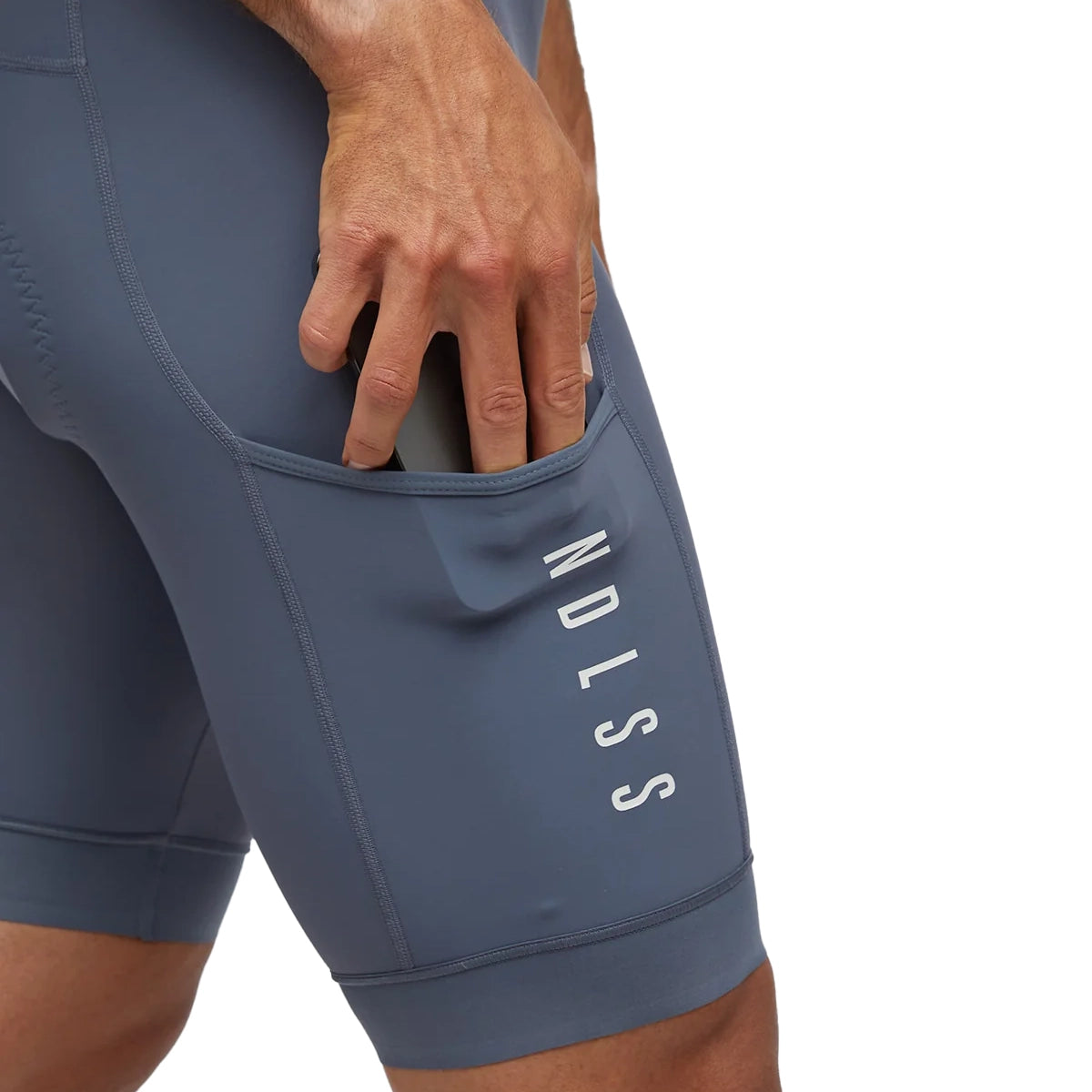 NDLSS Cargo Bib Shorts - Storm-Bib Shorts-