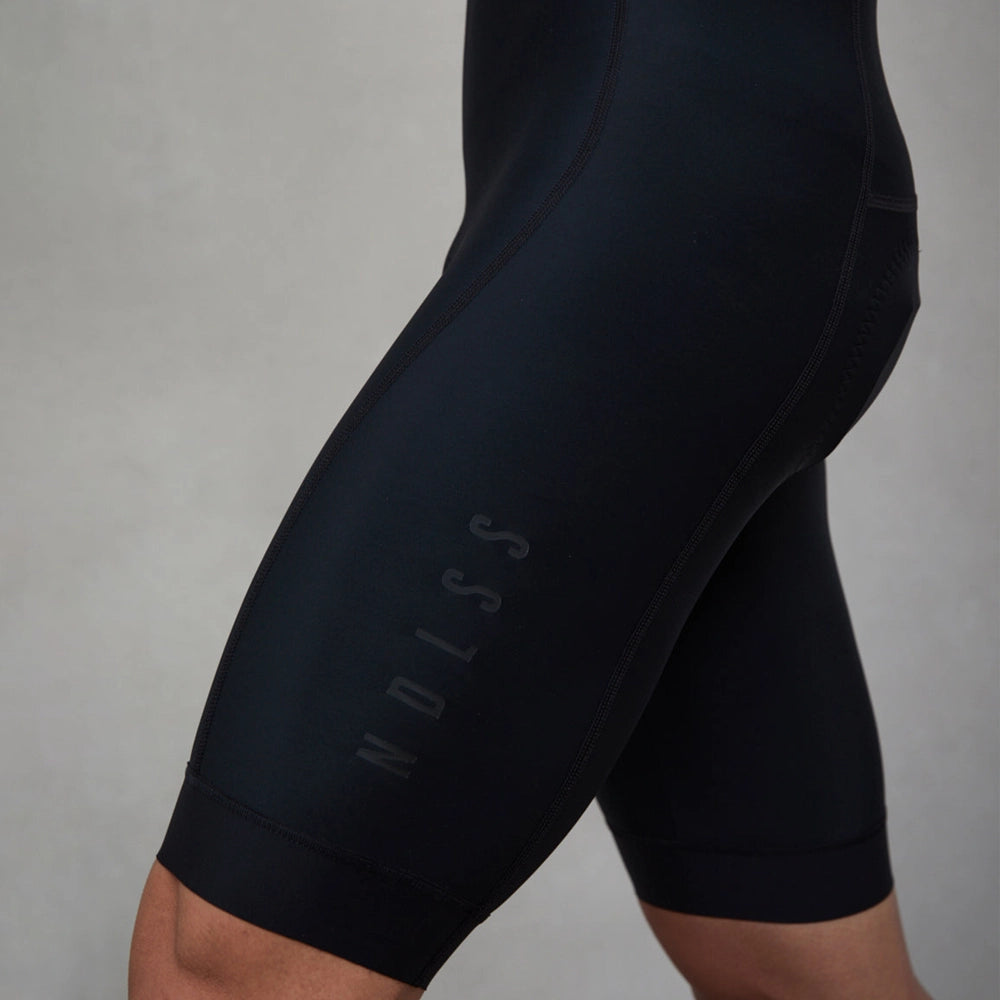 NDLSS Fast Bib Shorts 2.0 - Black-Bib Shorts-