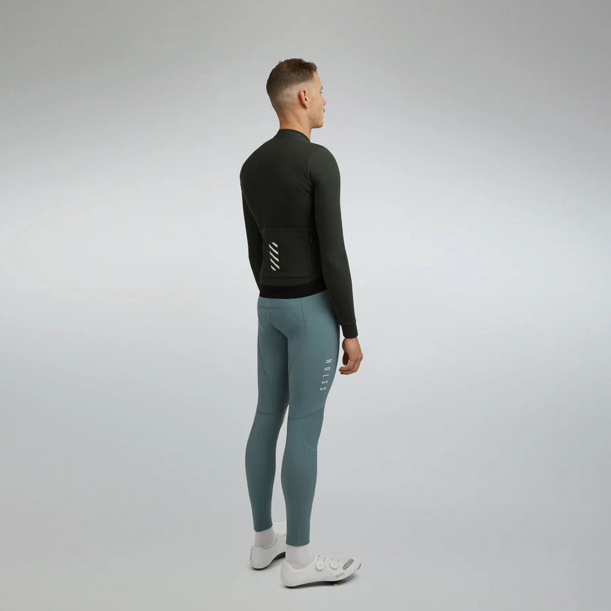 NDLSS Fast Thermal Long Sleeve Jersey - Forest Green