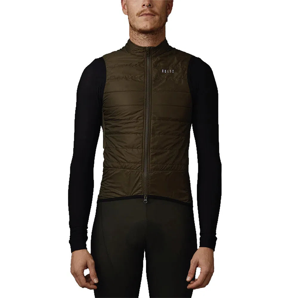 NDLSS Insulated Gilet AW23 - Dark Olive-Gilets-