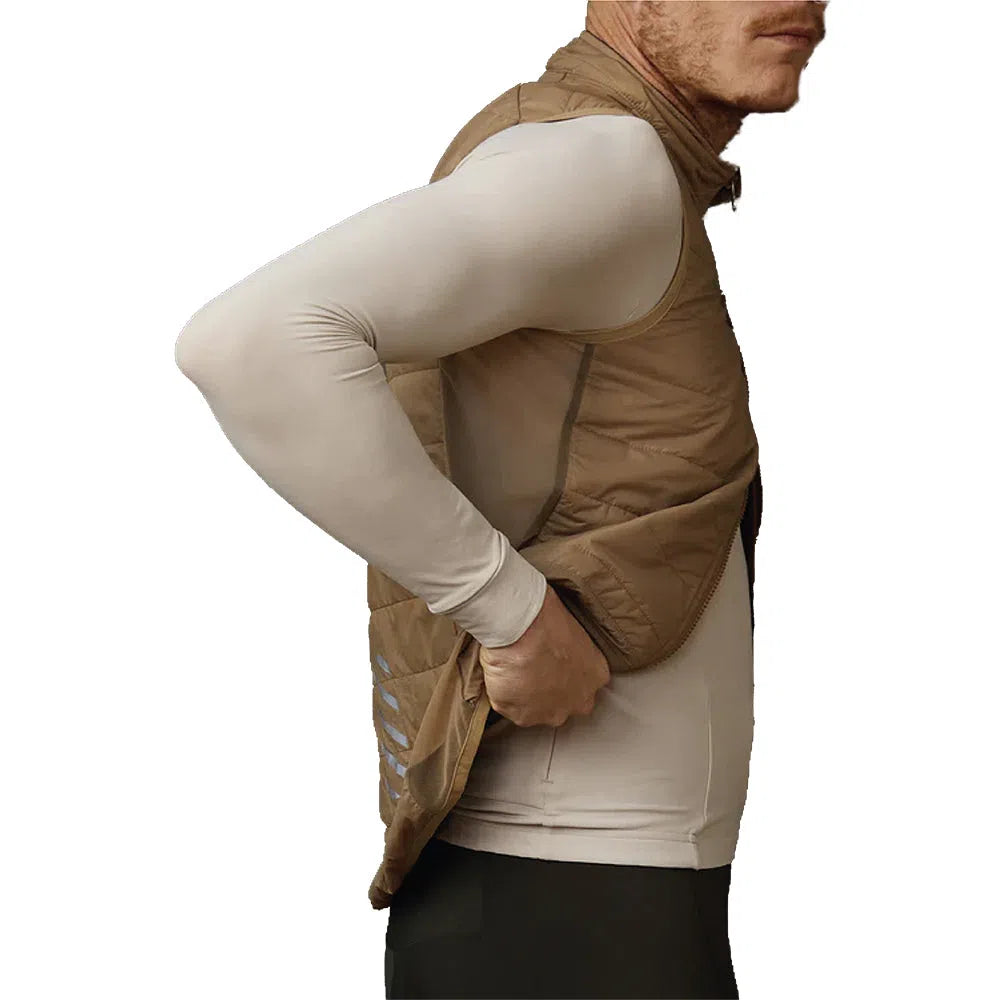 NDLSS Insulated Gilet AW23 - Sand-Gilets-