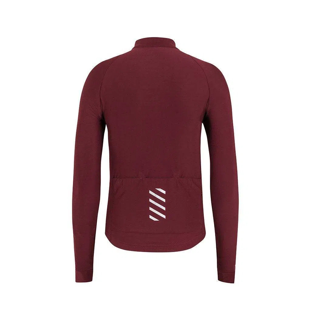 NDLSS Long Sleeve Jersey AW22 - Redwood-Long Sleeve Jerseys-