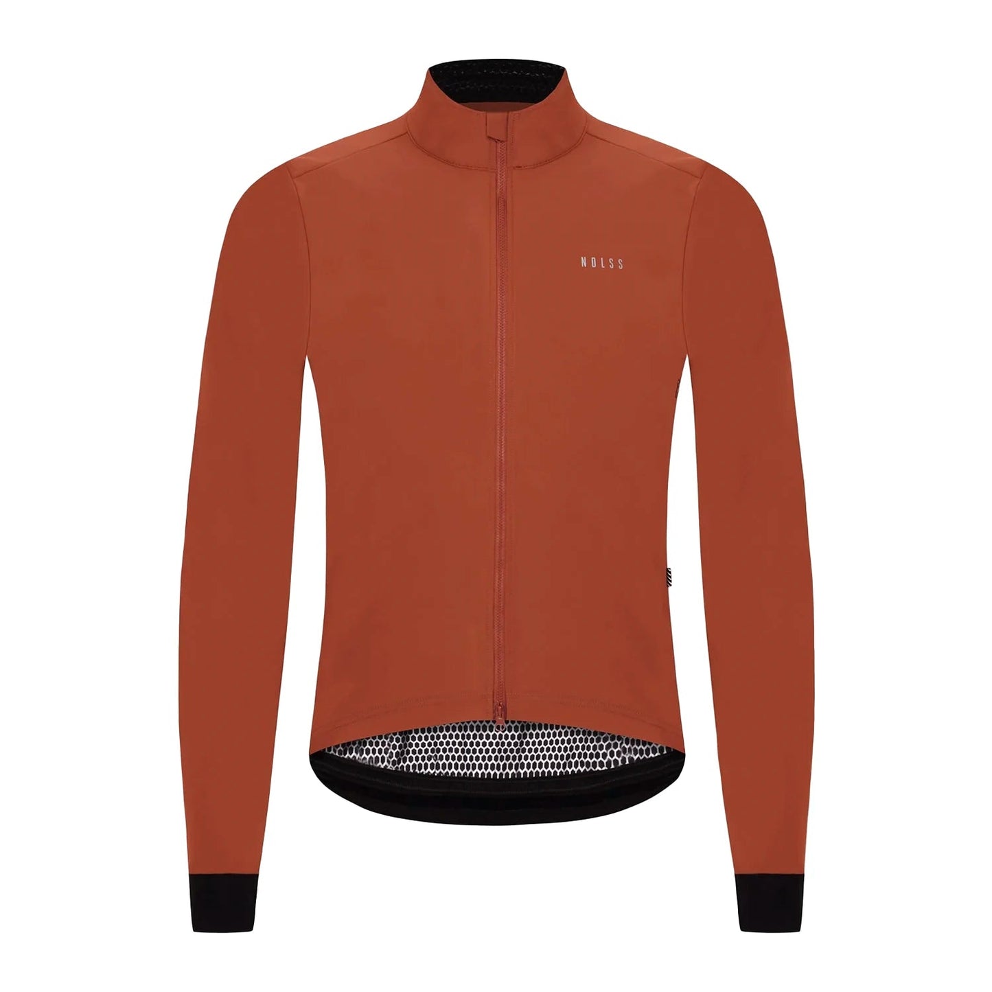 NDLSS Rain Jacket AW23 - Rust-Jackets-