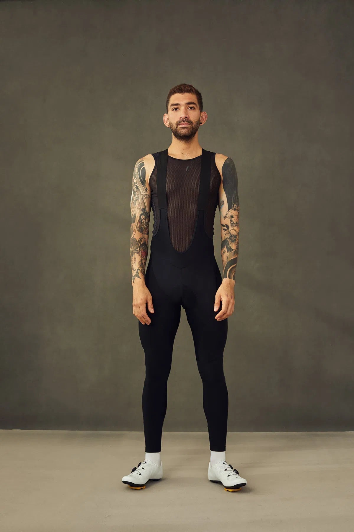 NDLSS Thermal Bib Tights AW23 - Black-Bib Tights-