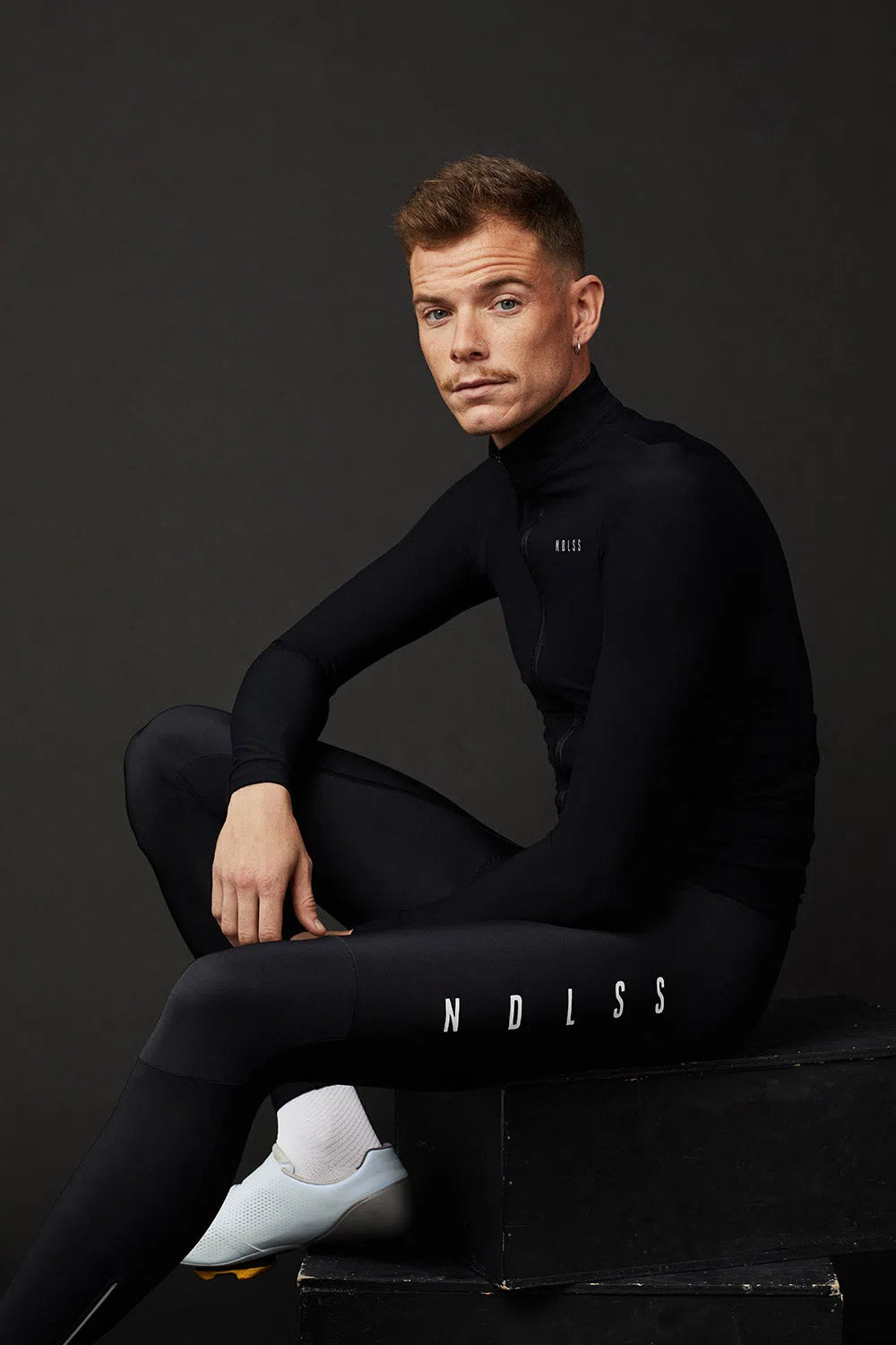 NDLSS Thermal Bib Tights AW23 - Black-Bib Tights-