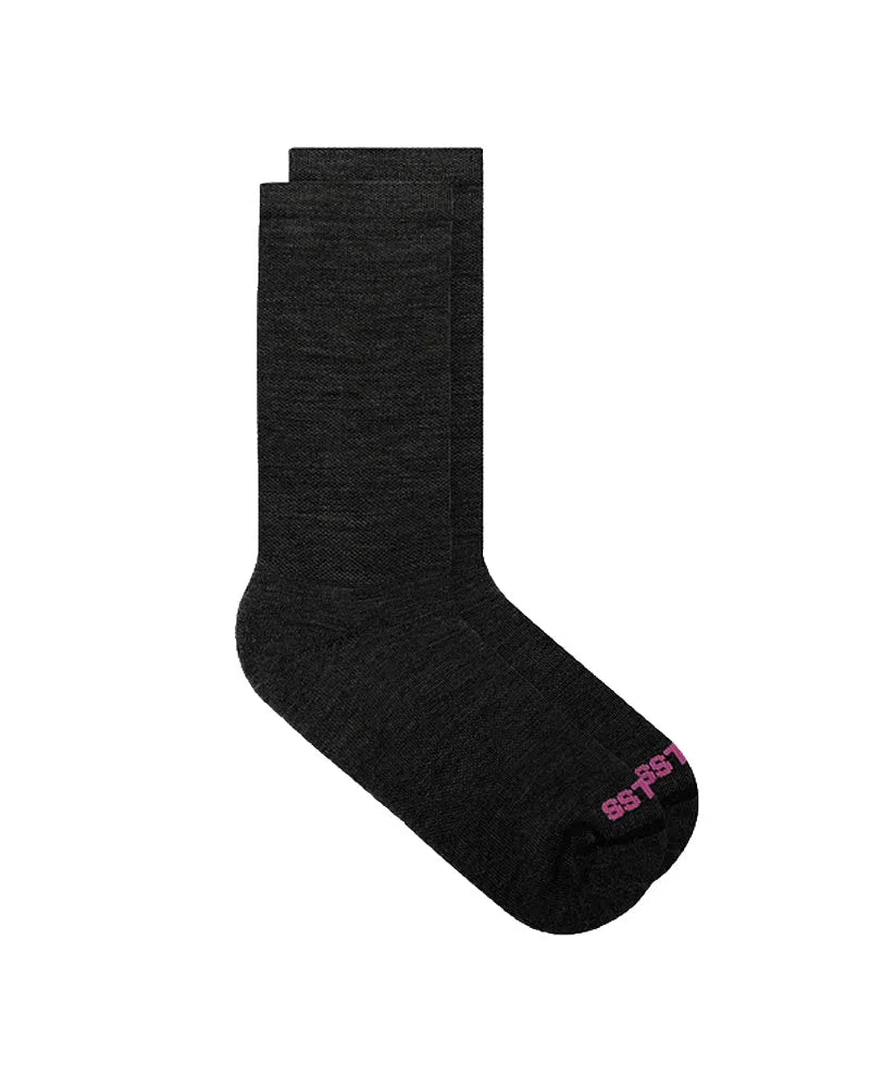 NDLSS Winter Socks - Black-Winter Cycling Socks-89503878