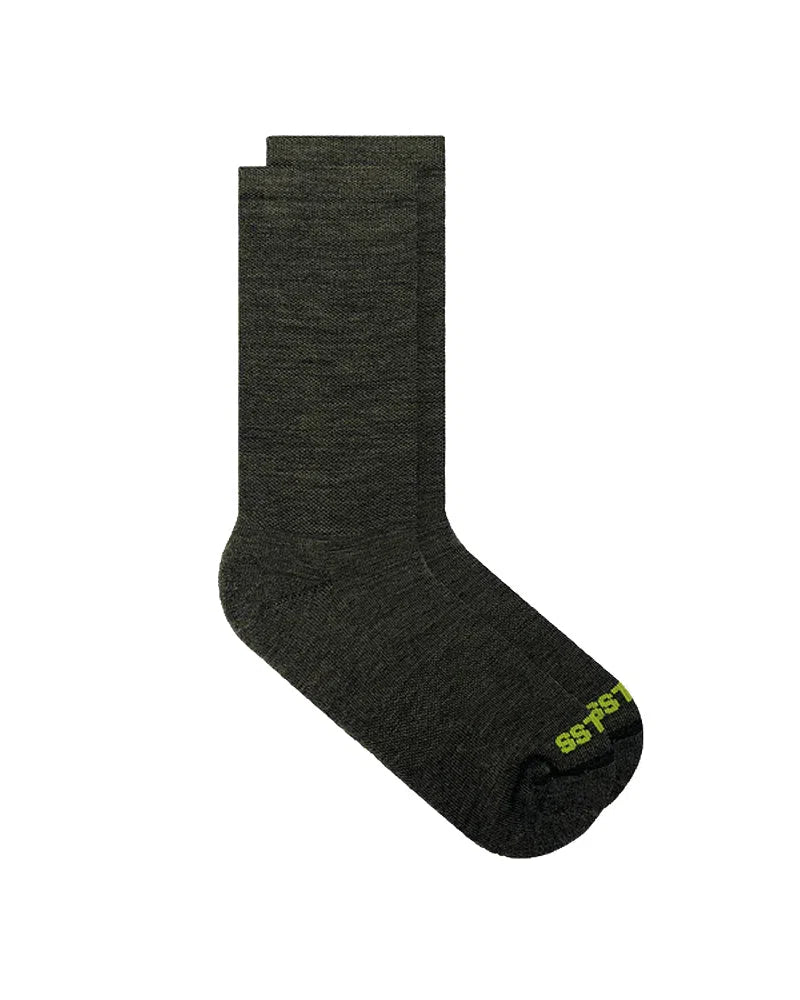 NDLSS Winter Socks - Dark Olive-Winter Cycling Socks-94058630