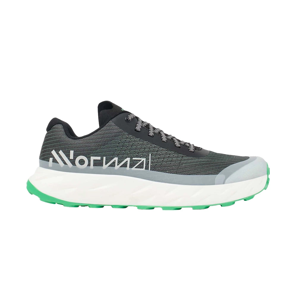 NNORMAL Kjerag Trail Shoes - Green/Grey-Casual Shoes-8445788006714