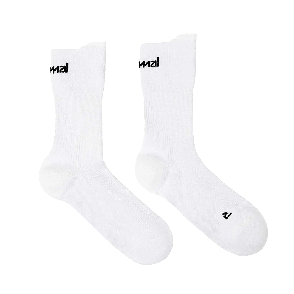 NNORMAL Running Socks - White-Casual Socks-