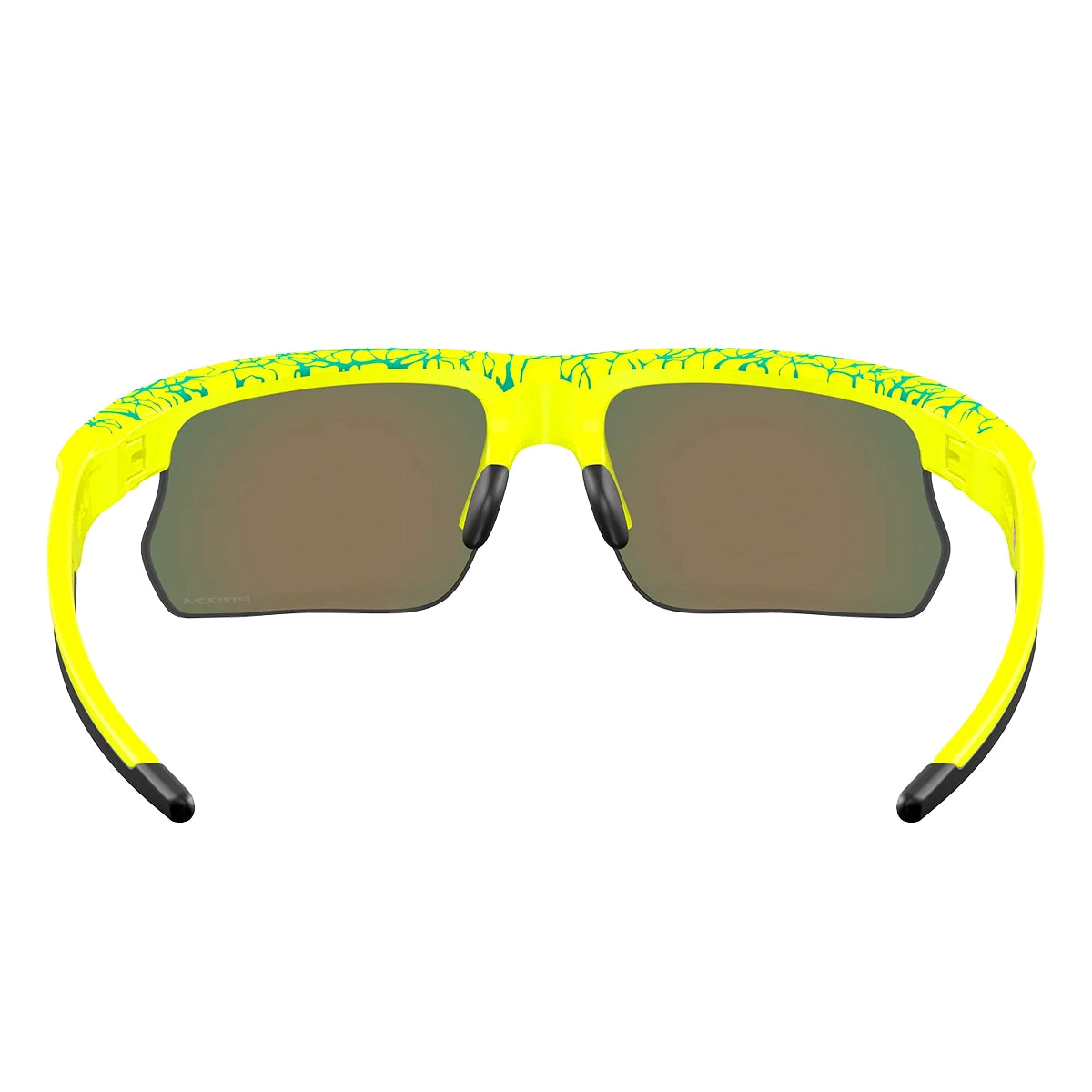 OAKLEY Bisphaera Eyewear Inner Spark - Matte Tennis Ball Yellow/Celeste Neuron Prizm Ruby-Eyewear-888392638328