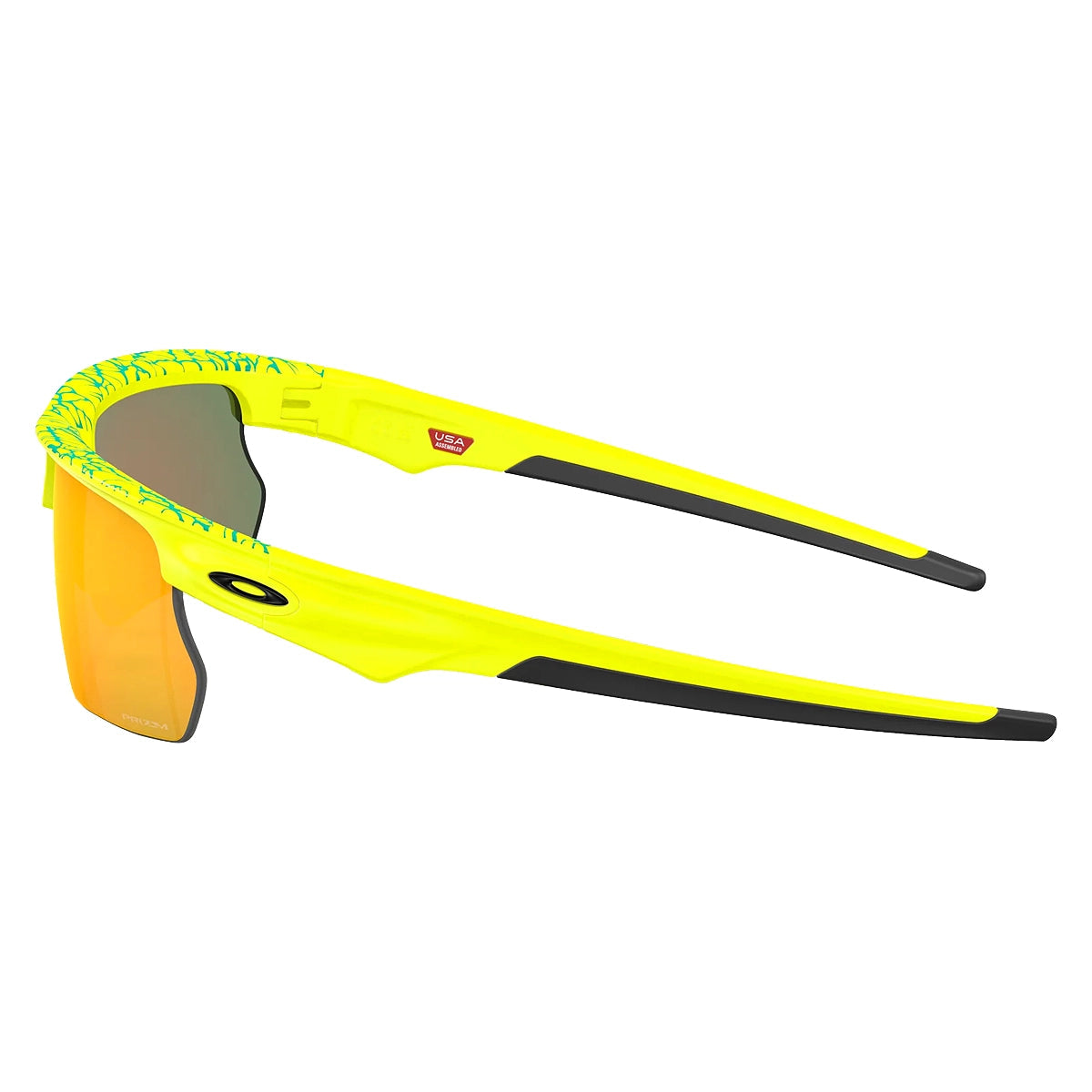 OAKLEY Bisphaera Eyewear Inner Spark - Matte Tennis Ball Yellow/Celeste Neuron Prizm Ruby-Eyewear-888392638328