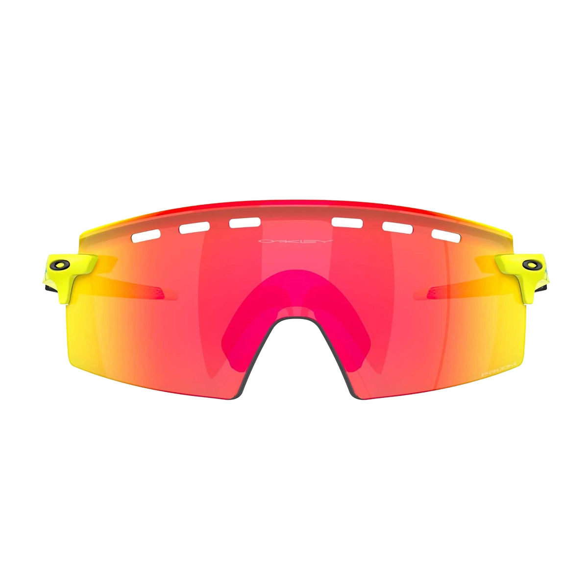 OAKLEY Encoder Strike Vented Eyewear Inner Spark - Matte Tennis Ball Yellow Prizm Ruby-Eyewear-888392640017