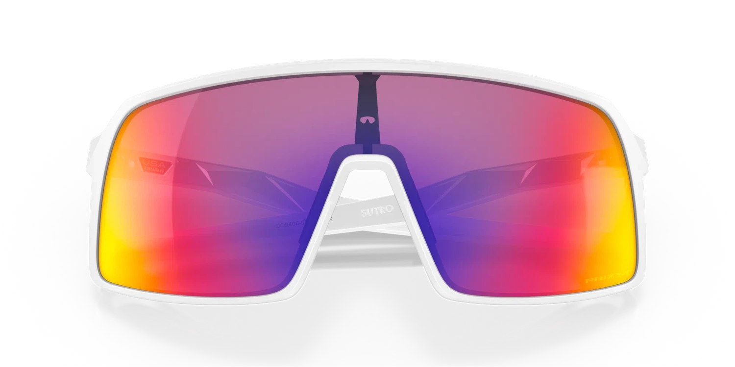 OAKLEY Sutro Eyewear - Matte White Prizm Road-Eyewear-888392404800