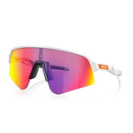 OAKLEY Sutro Lite Sweep Eyewear - Matte White Prizm Road White/Red Frame-Eyewear-888392603975