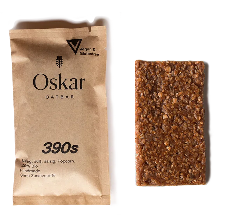 OSKAR Oatbar Nutrition Bar - Vegan 390s-Nutrition Bars-11442566