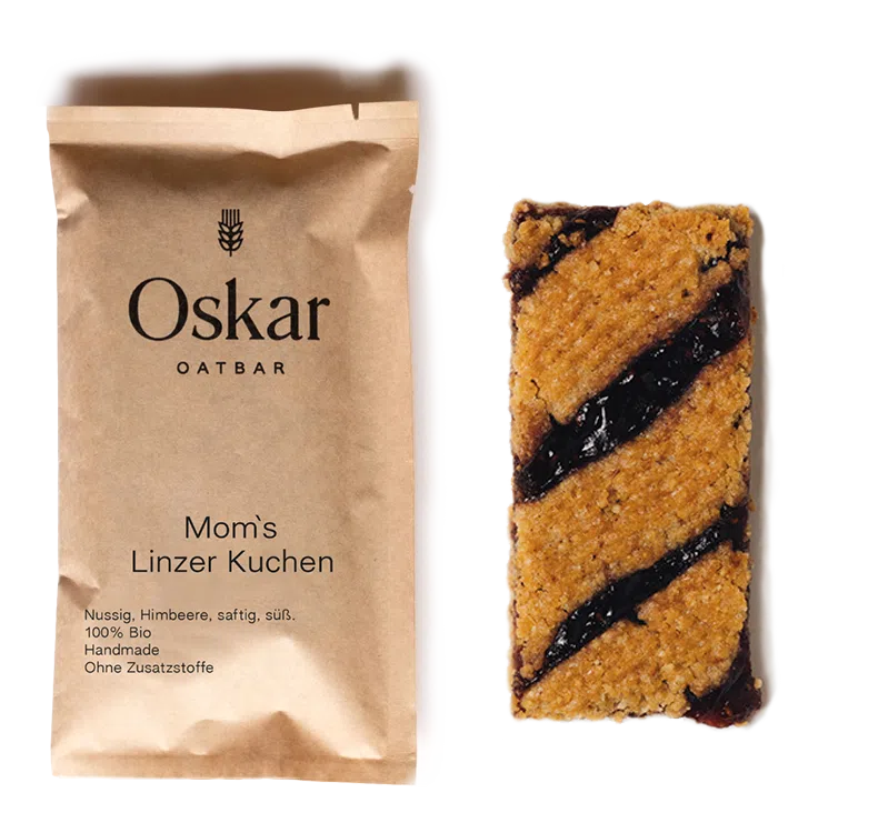 OSKAR Oatbar Nutrition Bar - Mom's Linzer Cake-Nutrition Bars-98892422