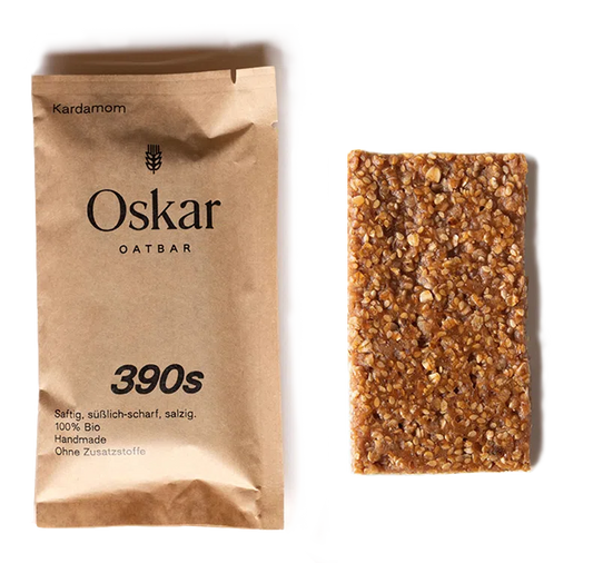 OSKAR Oatbar Nutrition Bar - Kardamom 390s-Nutrition Bars-97741190