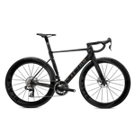 FACTOR OSTRO VAM Road Bike Shimano Sram Red E1 Power Meter Black Inc Wheels - Black/Black