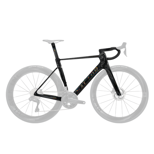 FACTOR OSTRO Premium Package Cuadre Bicicleta - Black (includes Tija de seient y Manillar)