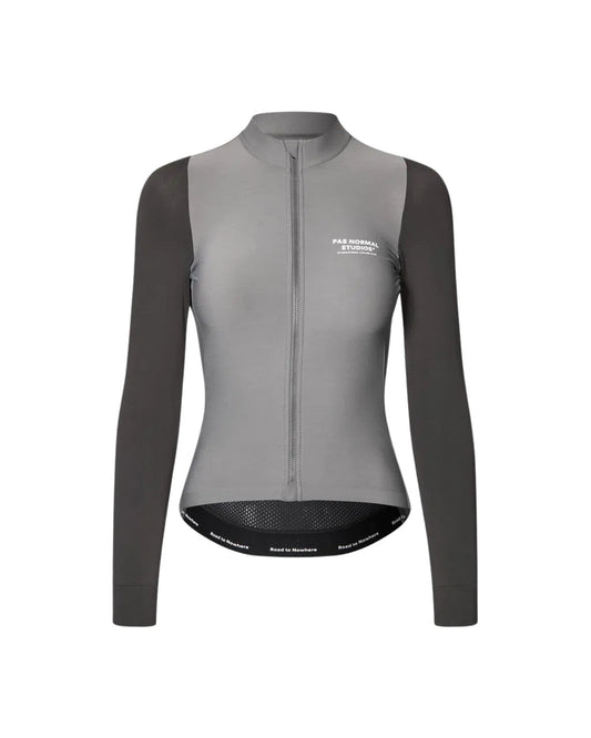 Women's Mechanism Long Sleeve Jersey - Colour Block Grey