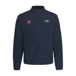 PAS NORMAL STUDIOS Balance Half Zip Jacket - Navy