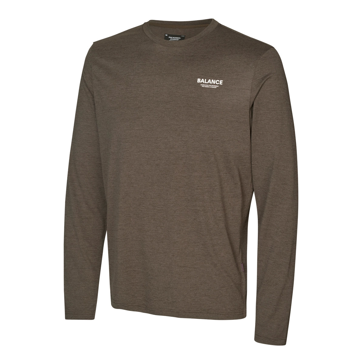 PAS NORMAL STUDIOS Balance Long Sleeve Tshirt - Dusty Brown