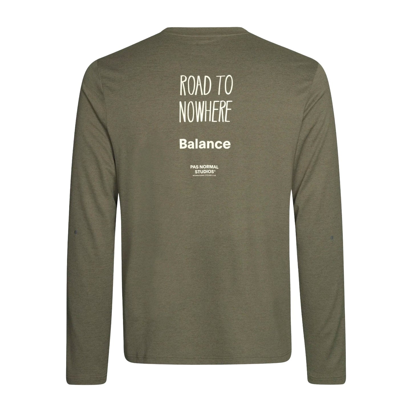 PAS NORMAL STUDIOS Balance Long Sleeve Tshirt AW2023 - Olive Grey