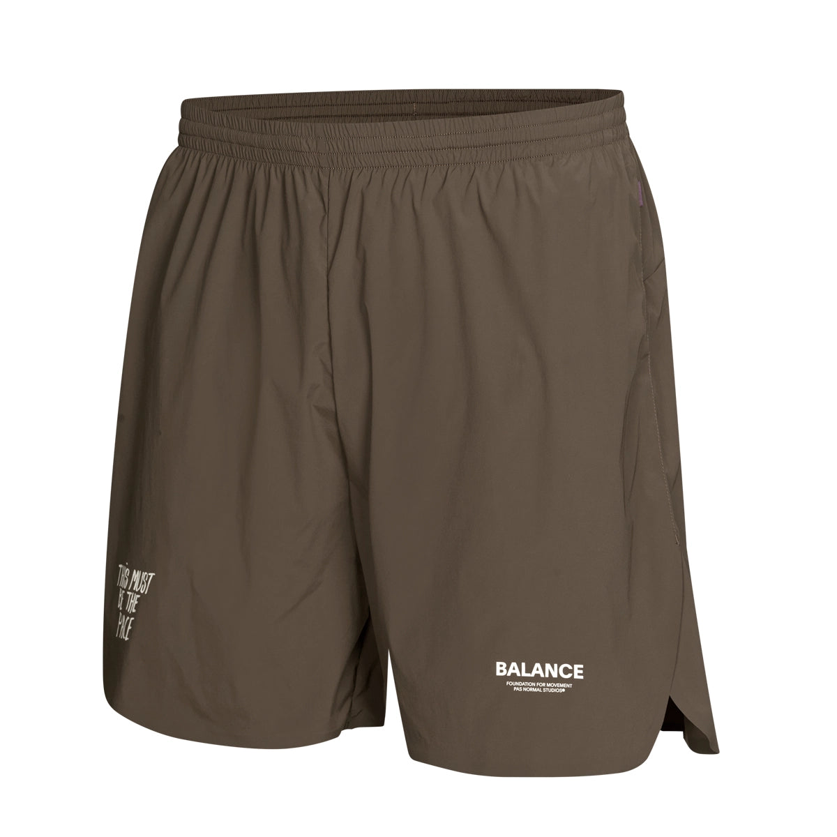 PAS NORMAL STUDIOS Balance Shorts - Dusty Brown