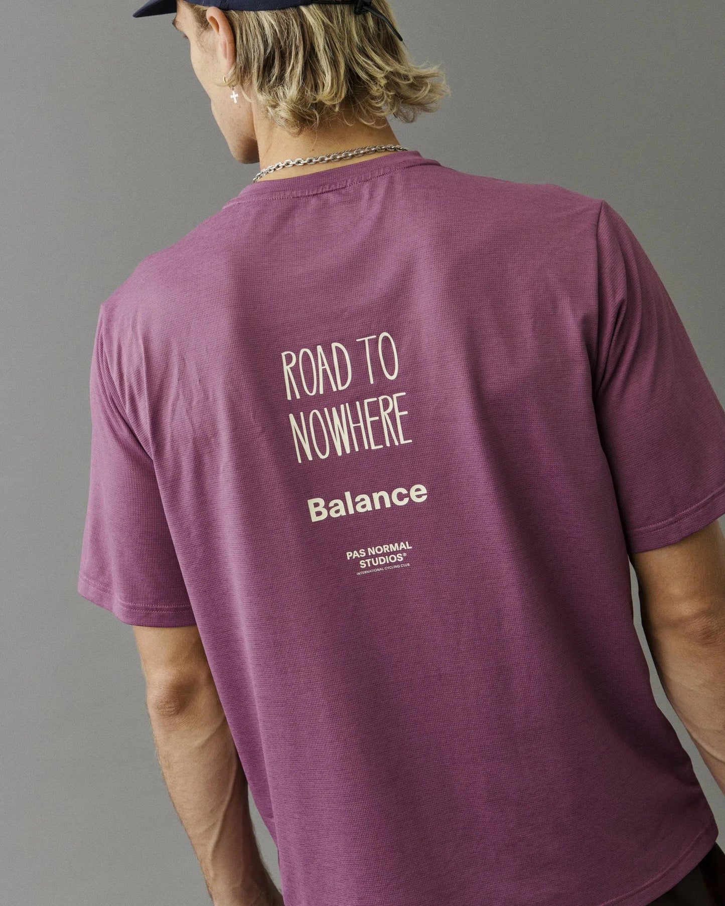 PAS NORMAL STUDIOS Balance Tshirt AW2023 - Mauve