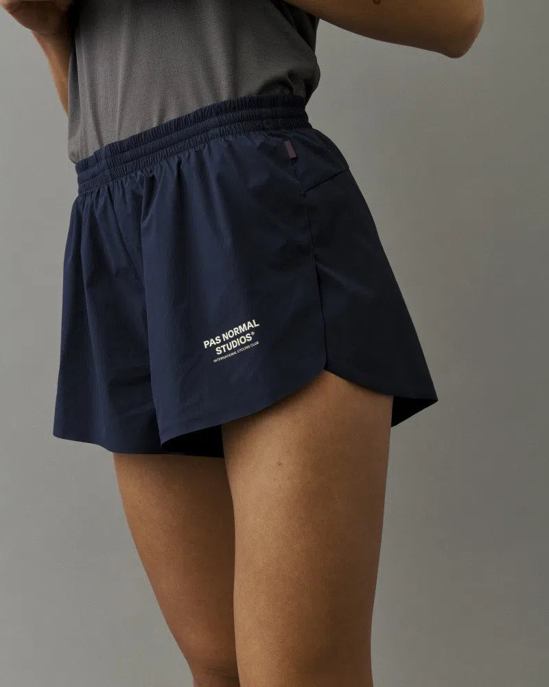 PAS NORMAL STUDIOS Balance Women Shorts AW2023 - Navy