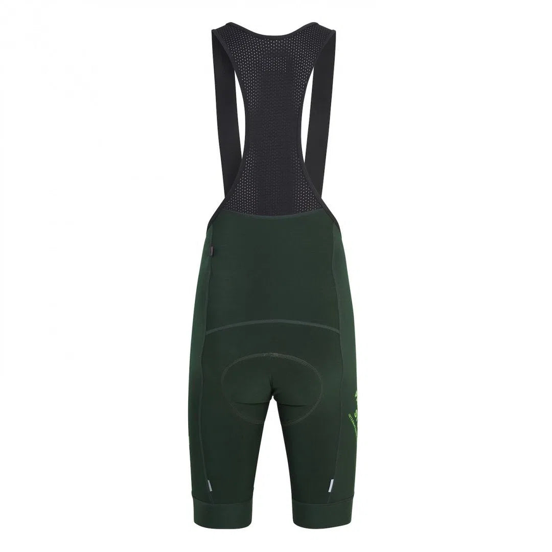 PAS NORMAL STUDIOS Control Fleece Bib Shorts - Dark Green