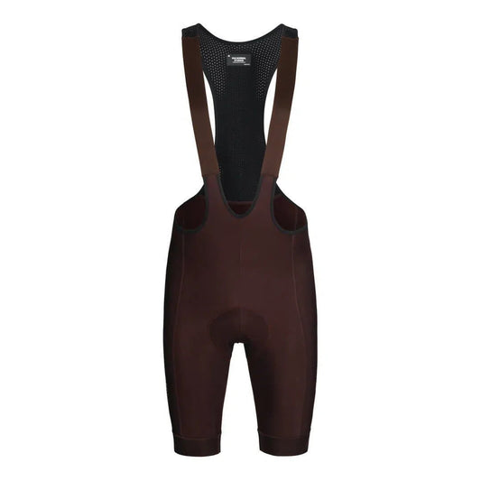 PAS NORMAL STUDIOS Control Fleece Bib Shorts - Dark Red