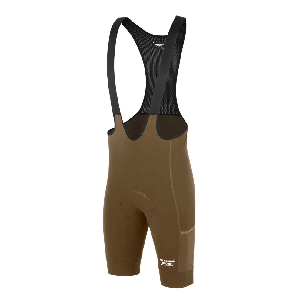 PAS NORMAL STUDIOS ESCAPISM Bib Shorts - Dark Stone