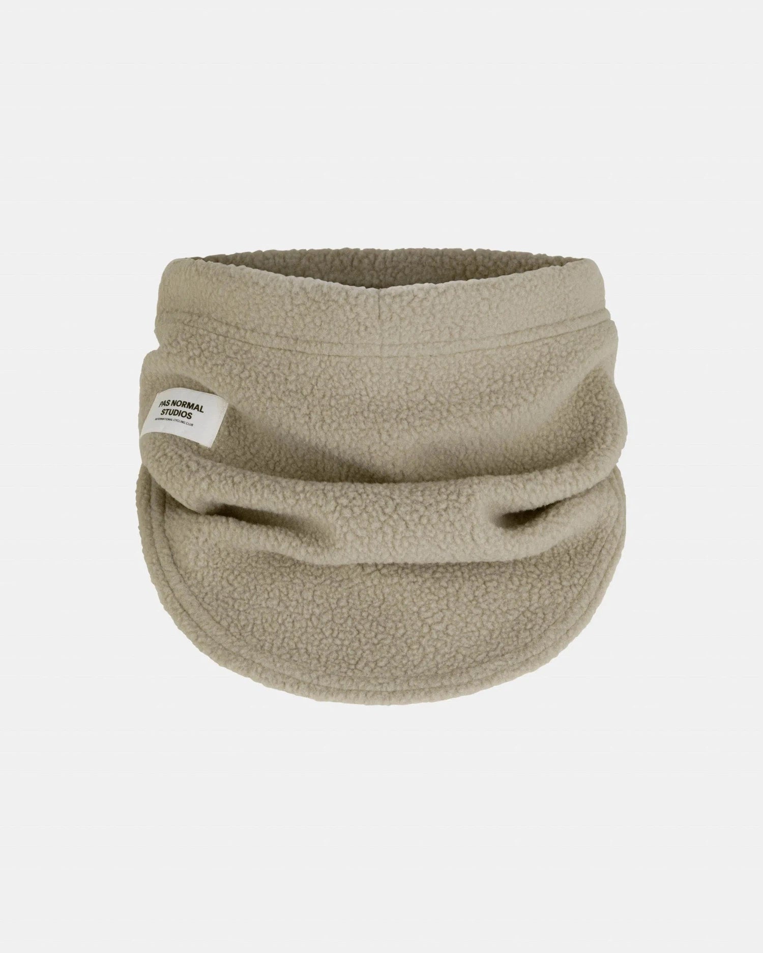 PAS NORMAL STUDIOS ESCAPISM Fleece Neck Tube - Beige