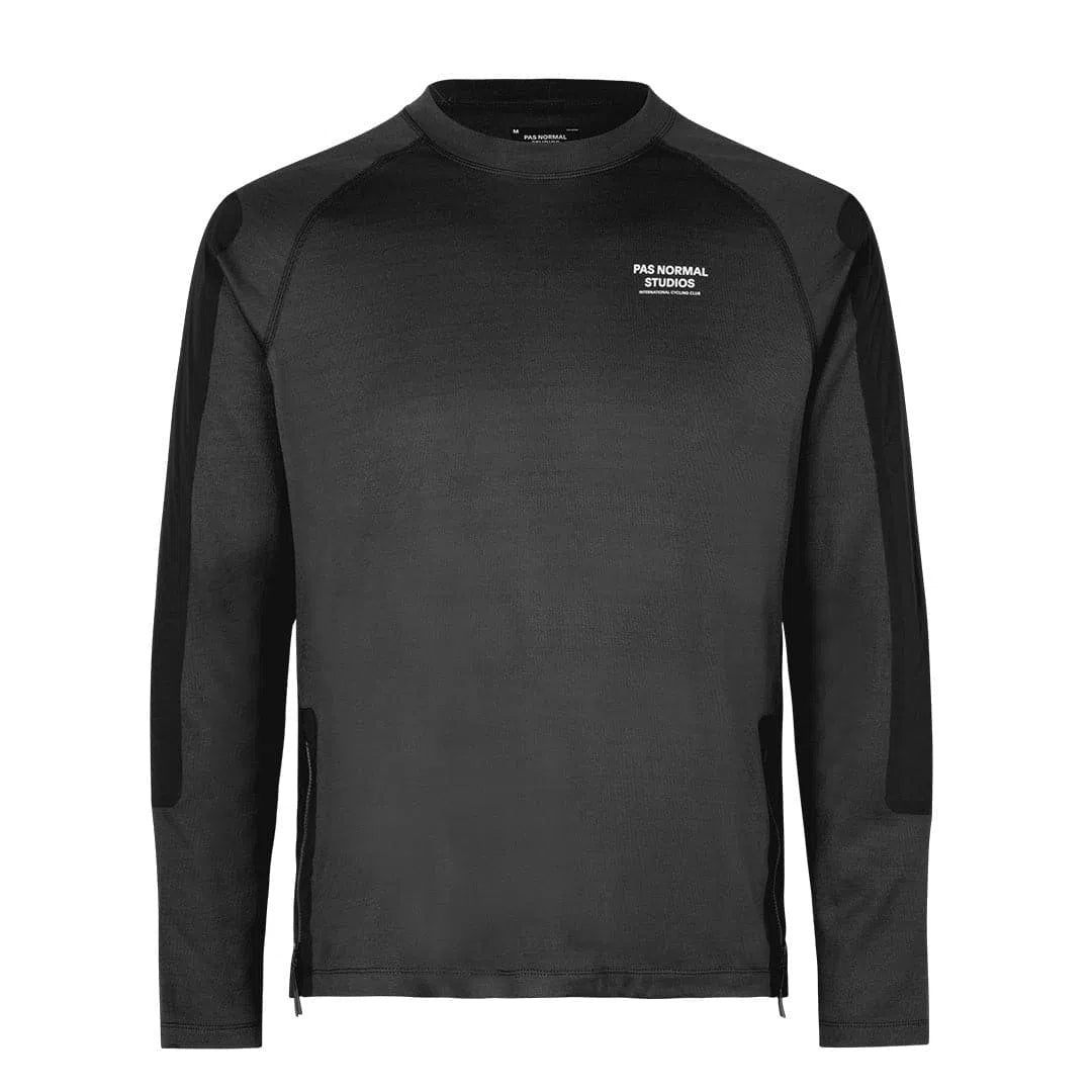 PAS NORMAL STUDIOS ESCAPISM Technical LS Tshirt AW23 - Black