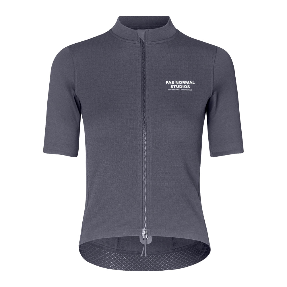 PAS NORMAL STUDIOS Escapism Wool Women SS Jersey - Steel